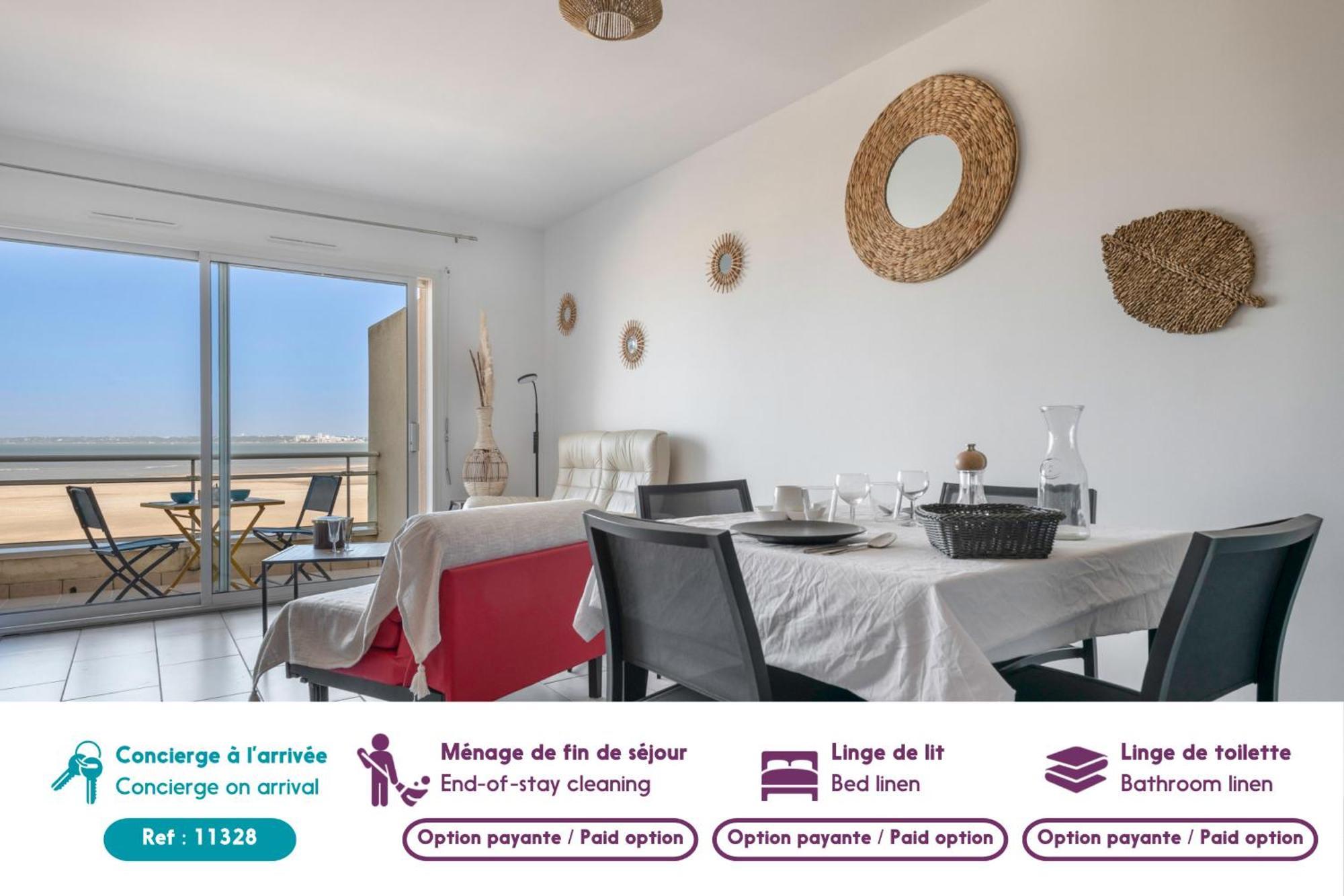 Face Mer - Bel Appartement Pour 4 Saint-Brevin-les-Pins Exterior foto